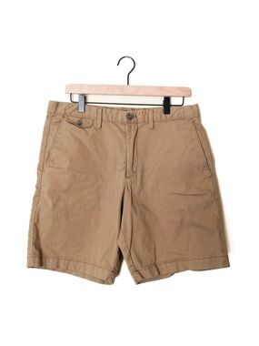 Banana Republic 9" Lived in Short Acorn Khaki Brown Shorts